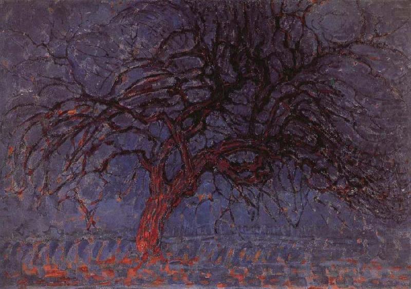 Red tree, Piet Mondrian